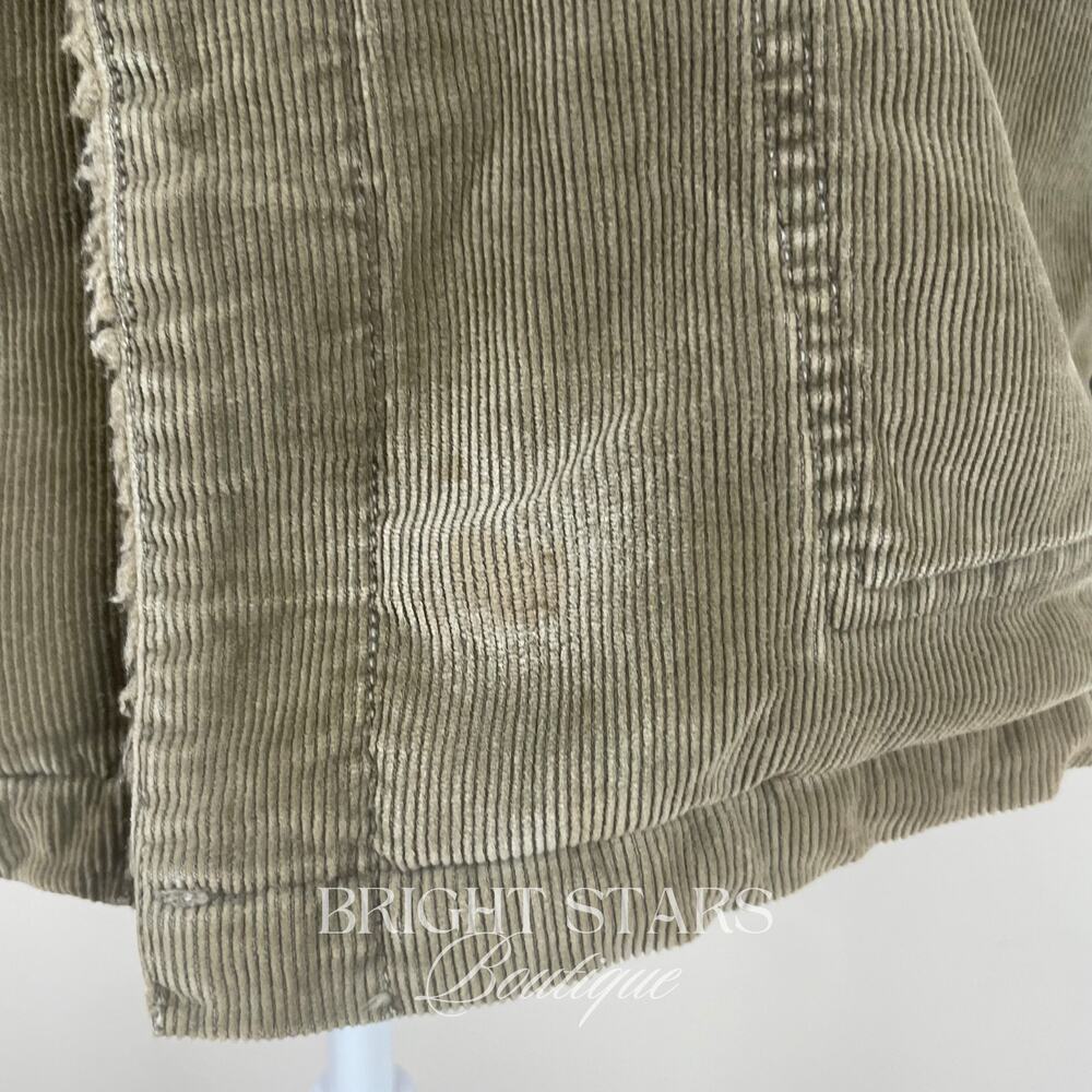 Rare Vintage Corduroy Coat ASO Willow Rosenberg Buffy the Vampire Slayer Green - Picture 9 of 16